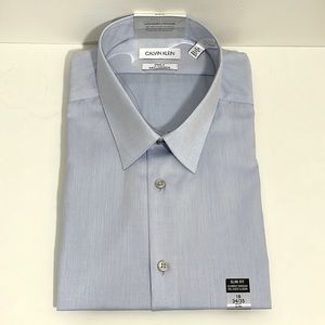 Calvin Klein Slim Fit Dress Shirt-Size 2XL 18 34/35